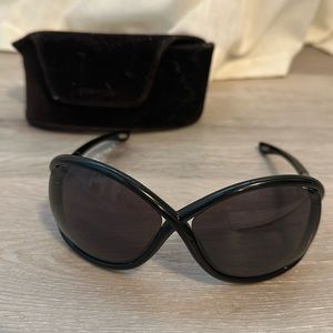 Tom Ford Whitney Oversize Sunglasses with Case